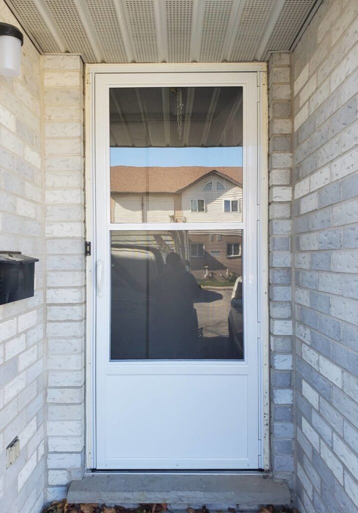 residential screen door installation